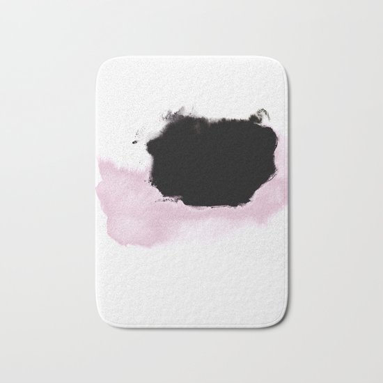 Pink to Black Bath Mat