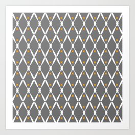 Gray Pattern Art Prints For Any Decor Style Society6