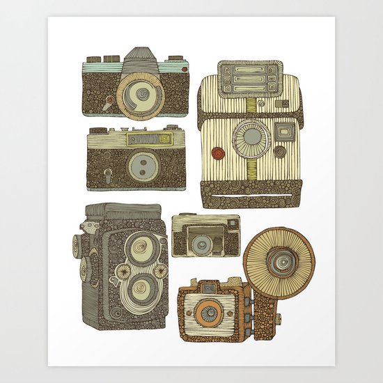 Take some pictures Art Print