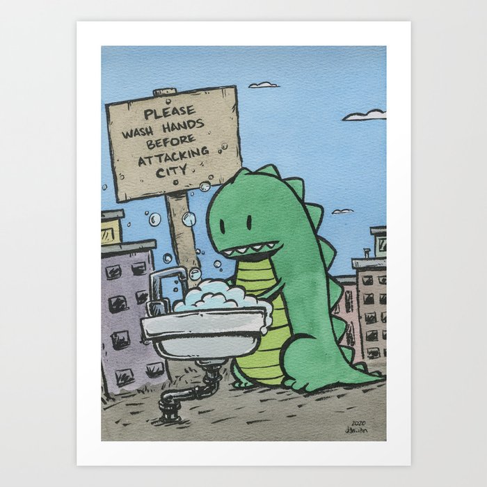 CovZilla Art Print