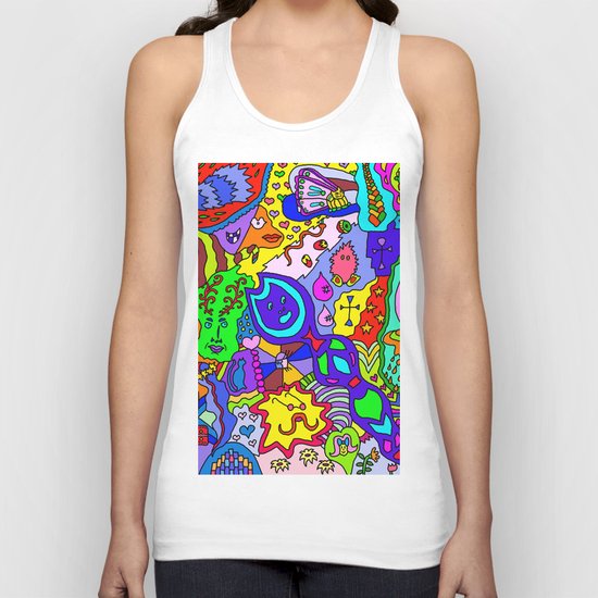 Abstract 24 Unisex Tank Top