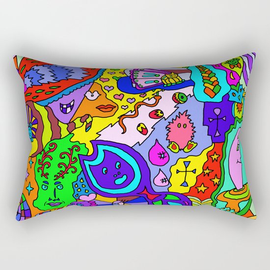 Abstract 24 Rectangular Pillow