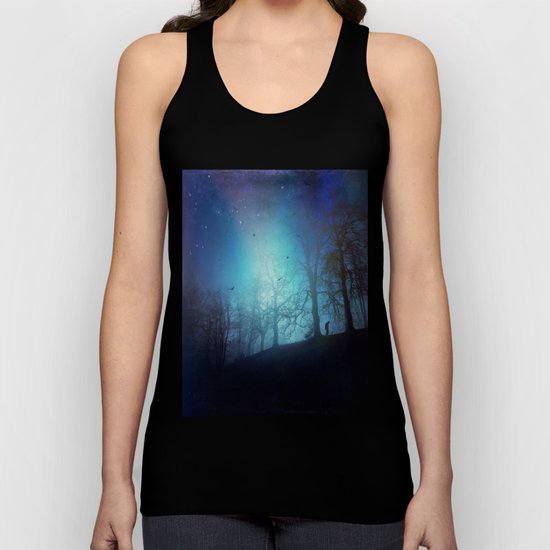 Bluer than Midnight Unisex Tank Top