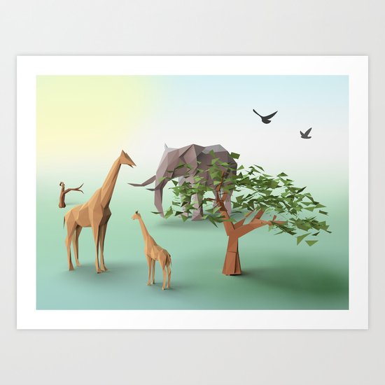 Africa Art Print