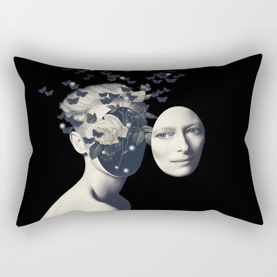 We Only Come Out at Night Rectangular Pillow