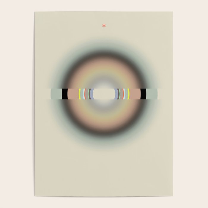 The Zazen Eye (Etude Circulaire n° 2) Poster by Thoth Adan Society6