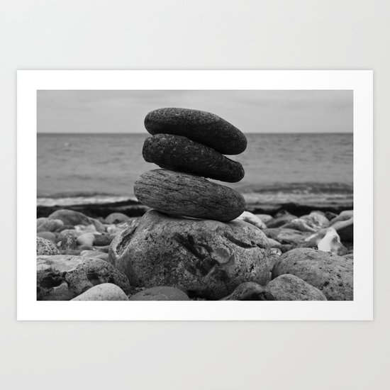 Stoned Art Print