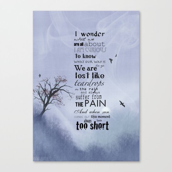Wonder Canvas Print