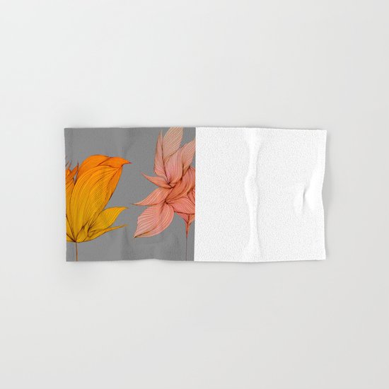 Flowers Hand & Bath Towel