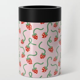 Curly Strawberry pattern  Can Cooler