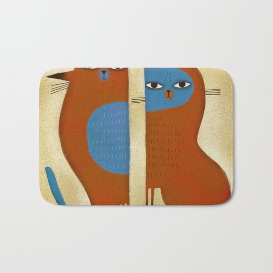 GROUCHY SIBLINGS Bath Mat