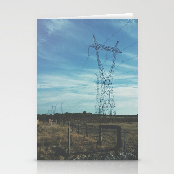 Electric summer Stationery Cards