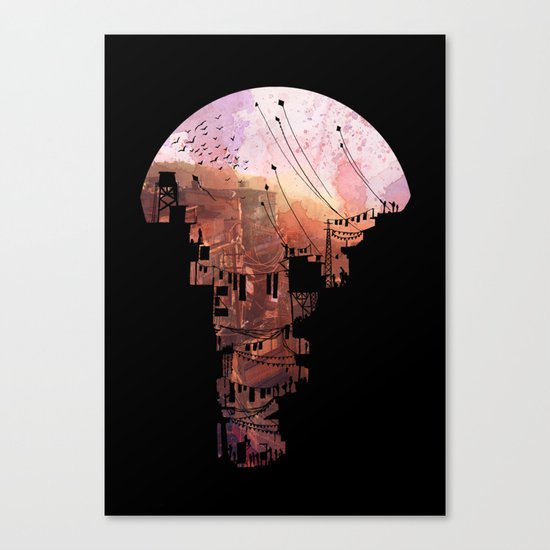 Secret Streets Canvas Print
