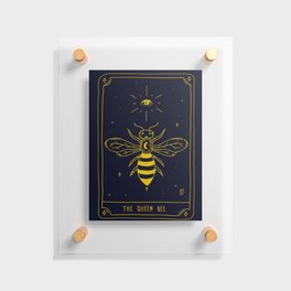 Tarot Card | The Queen Bee Floating Acrylic Print