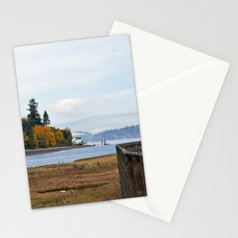 Fall Colors along Puget Sound Washington Stationery Card