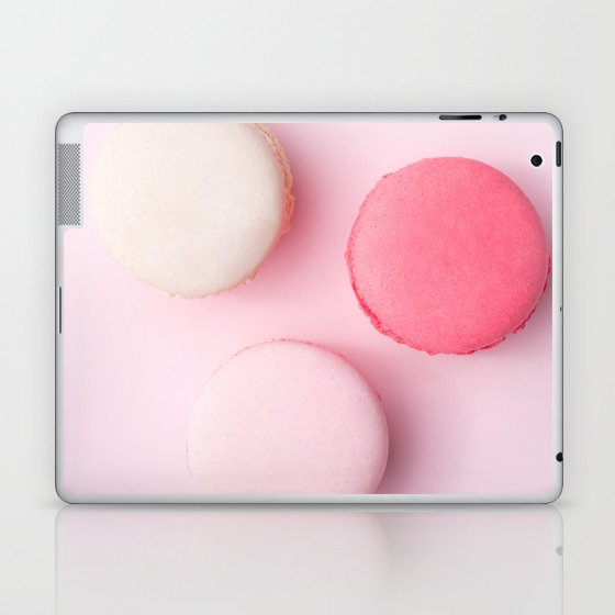 Pink Macaroons Laptop & iPad Skin