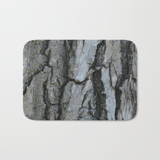 TEXTURES -- Fremont Cottonwood Bark Bath Mat