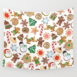 Christmas Cookies Wall Tapestry
