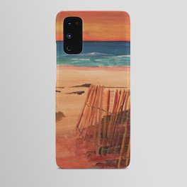 Sunset on the Beach Android Case