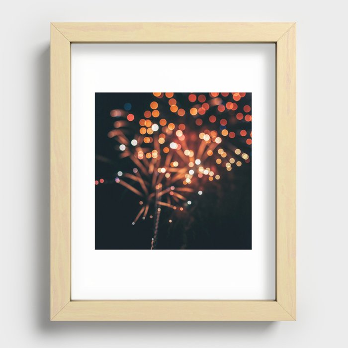 July Skies #1 Recessed Framed Print