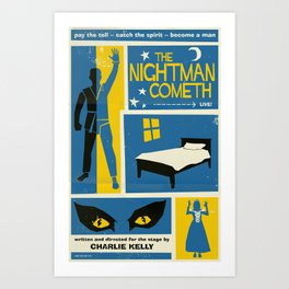 The Nightman Cometh Art Print