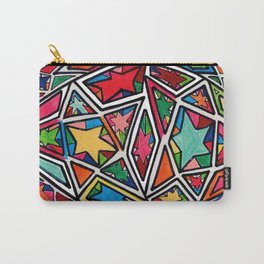 Kaleidoscope Stars Carry-All Pouch