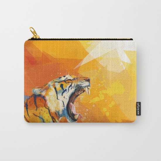 Tiger in the morning Carry-All Pouch