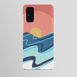 Sun Kissed Sea Android Case