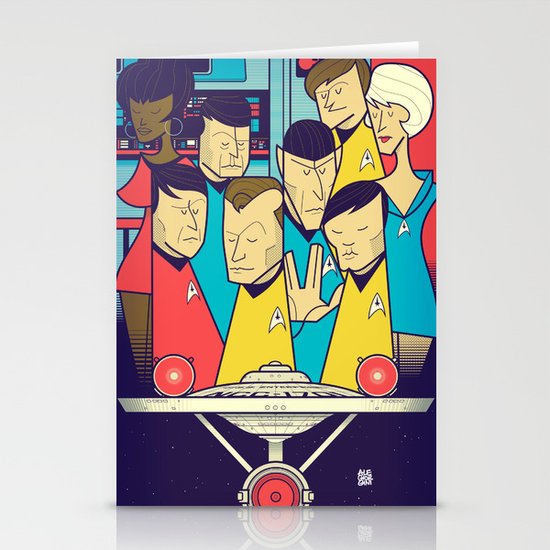 Star Trek Stationery Cards