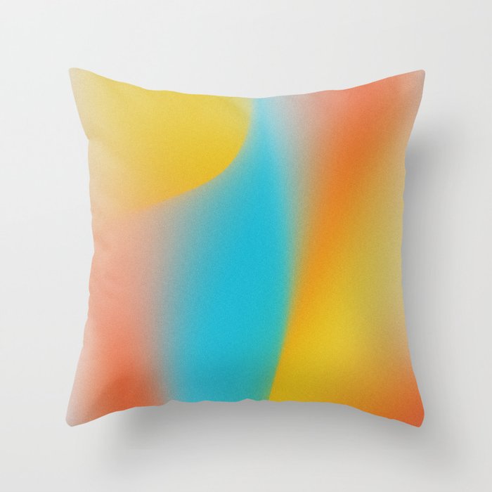Color Gradient #12 Throw Pillow