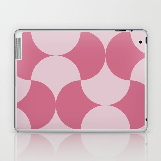 Indian tiles pink Laptop & iPad Skin