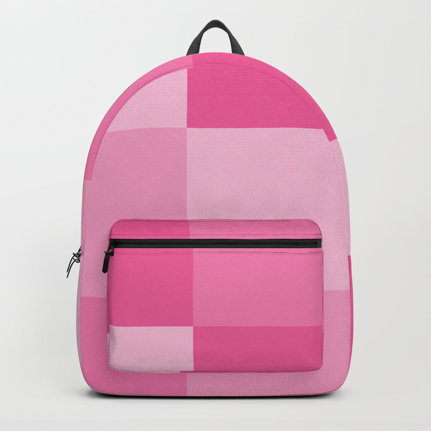 pink square backpack