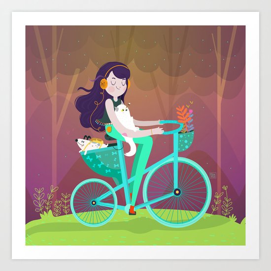 Vacations Art Print