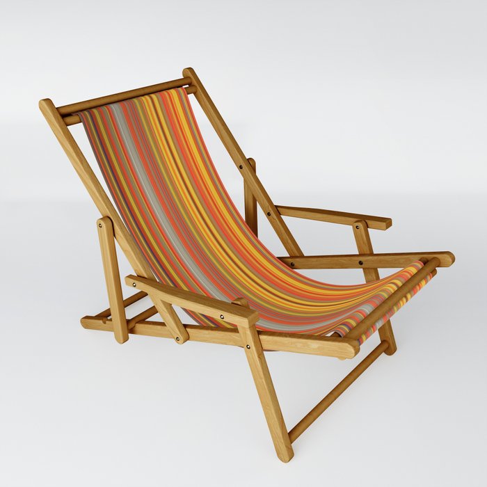 colour stripe Sling Chair