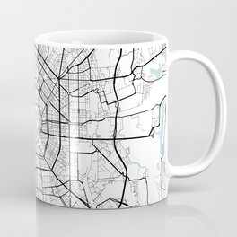 Milan City Map of Italy - Circle Coffee Mug