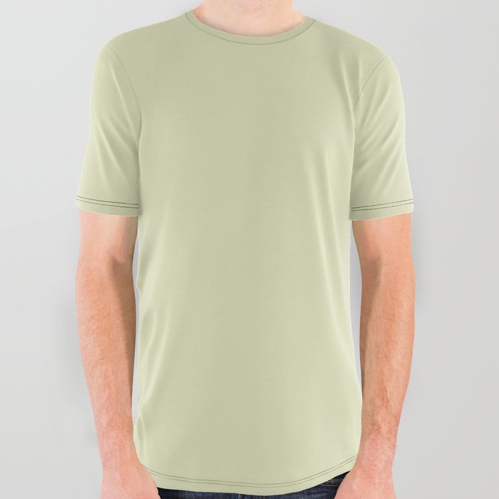 Lime Granita Green All Over Graphic Tee