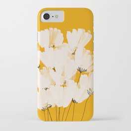 Flowers In Tangerine iPhone Case