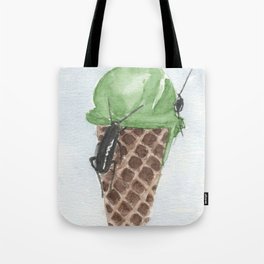 ice cream pistachio Tote Bag