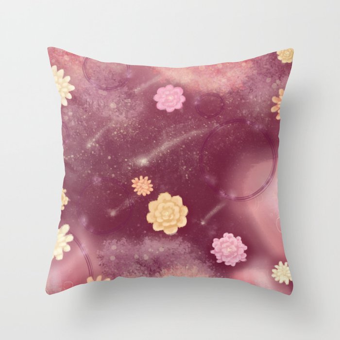 Rubypond Throw Pillow
