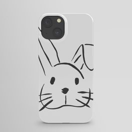 Bunny Doodle iPhone Case