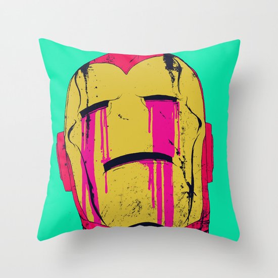 Smack! Throw Pillow