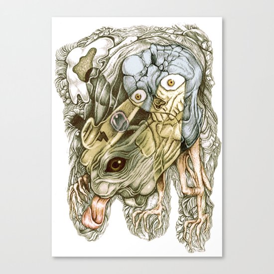 monster Canvas Print