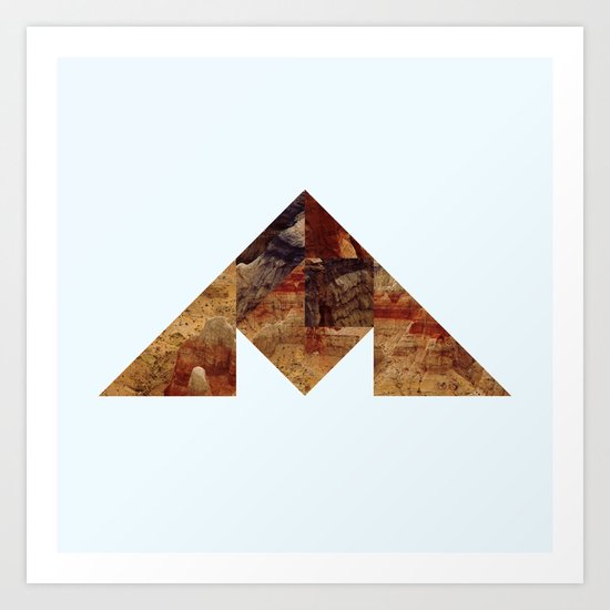 COAL MOUNTAIN Art Print