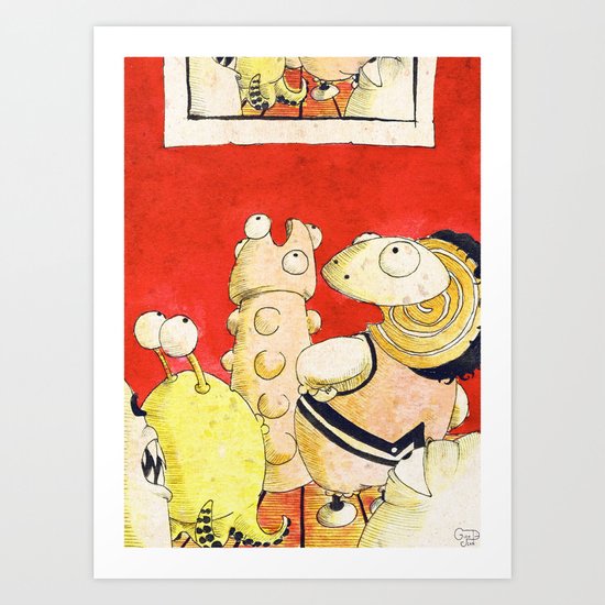 OssoruM Art Print