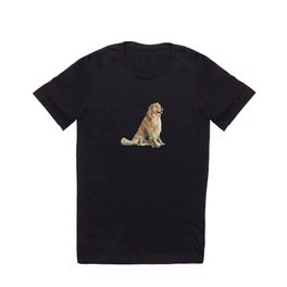 Happy Golden Retriever T Shirt | Repeatprint, Doggo, Dogs, Dog, Goldenretrieverart, Yellow, Dogart, Dogartprint, Classic, Painting 