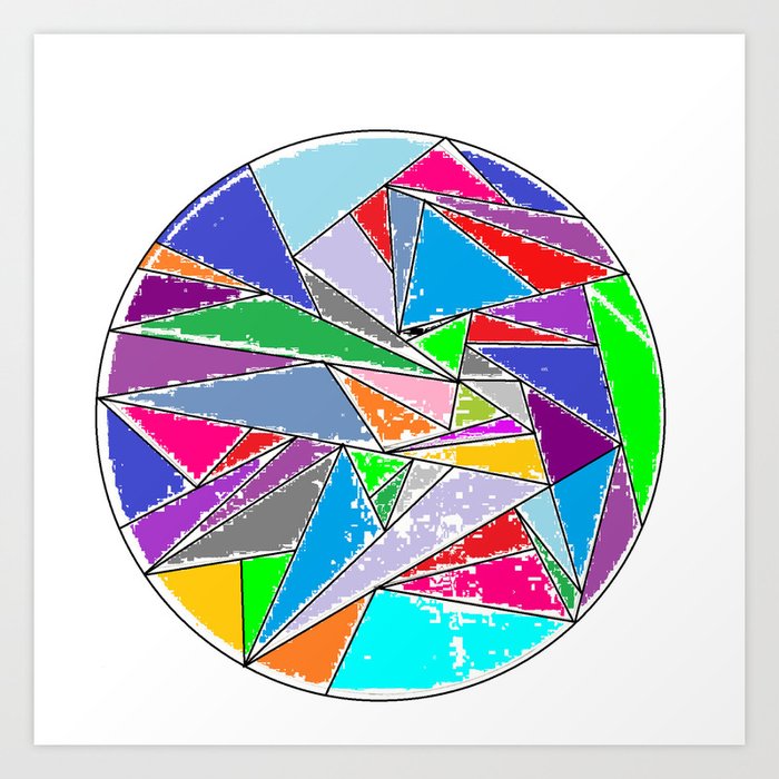 abstract color wheels