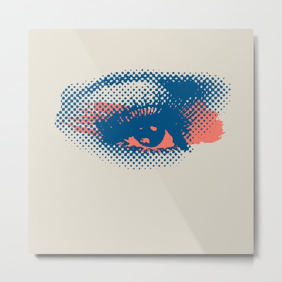 Heaven Is In Your Eyes Metal Print