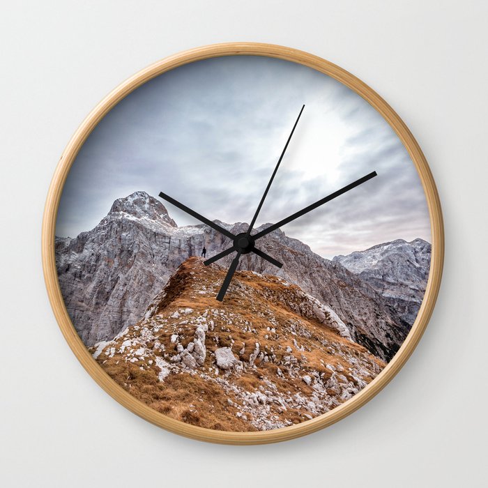 mountain landscape 7 Wall Clock