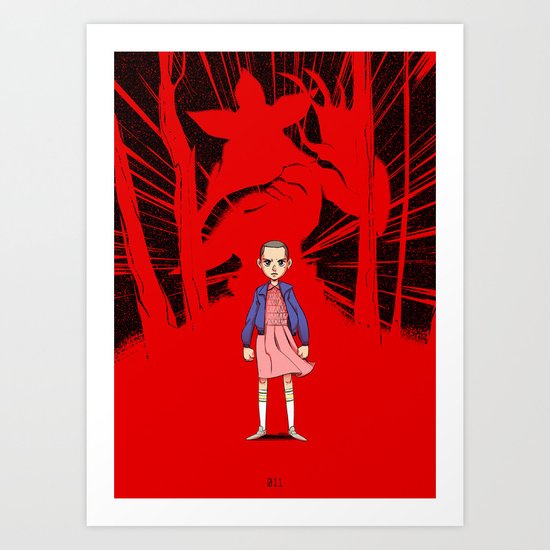Eleven Art Print