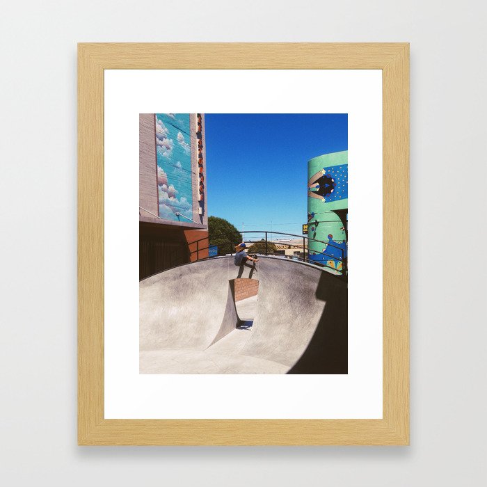 Skater Boy Framed Art Print